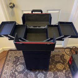 Makeup Cosmetic Travel Organizer Used But Good Condition $50 Firm On Price