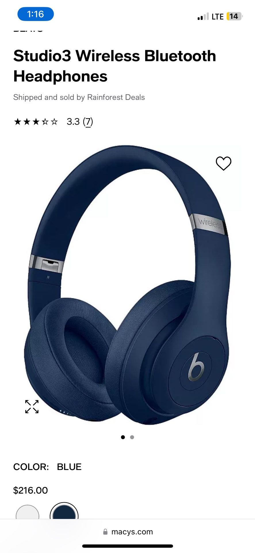Beats Studio 3 Wireless