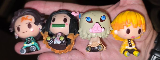 Demon Slayer Chibi Figurines Set of 4