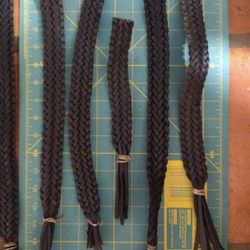 Braided Leather Ends