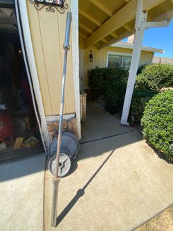 Weights and Olympic Bar