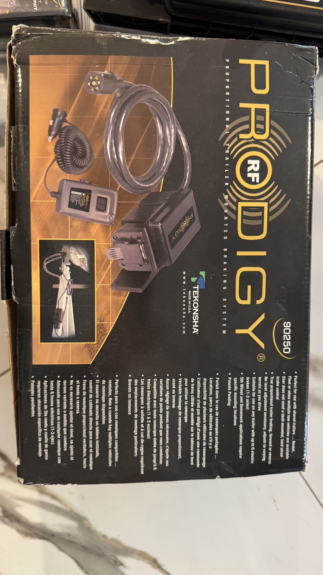 Proportional Trailer Mounted Breaking System Tekonsha