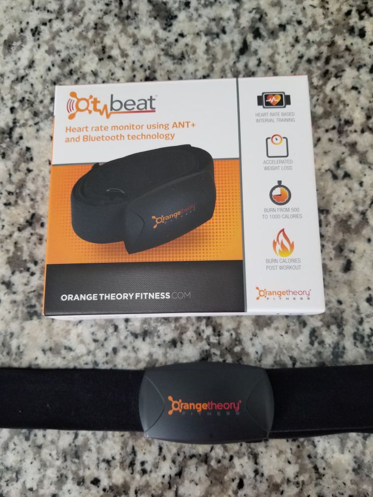 Orange Theory heart rate monitor for Sale in Charlotte, NC - OfferUp