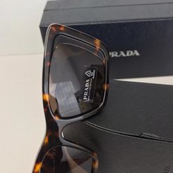 Authentic New Prada PR 08YS 01V8C1 Cat Eye Sunglasses
