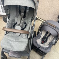 Nuna car seat and stroller