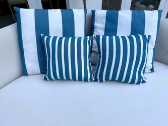 Outdoor cushions - Excellent condition . Asking price for each big one