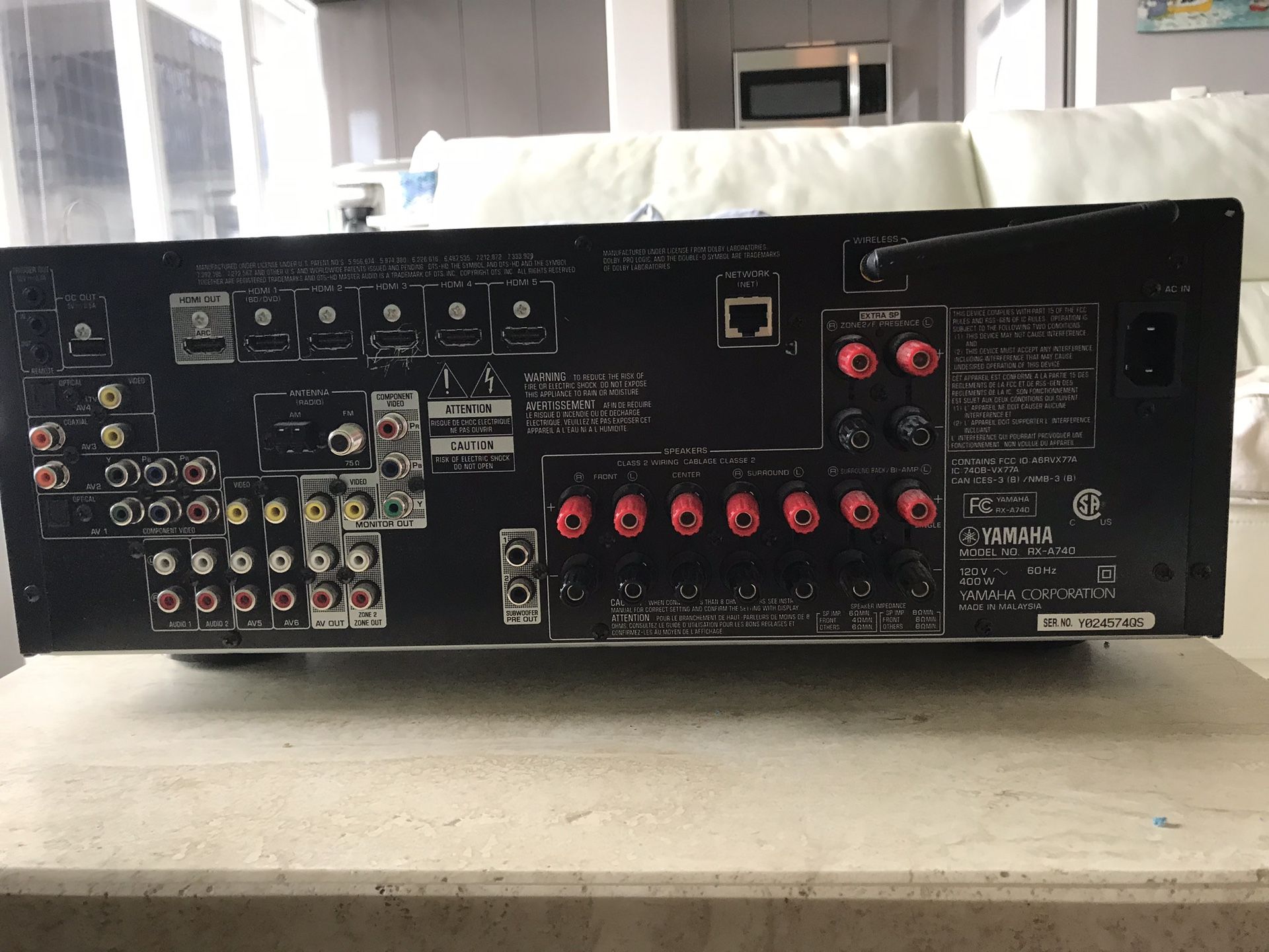 Yamaha RXA740 Receiver for Sale in San Diego, CA OfferUp