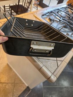 High-end Calphalon brand roasting pan & rack