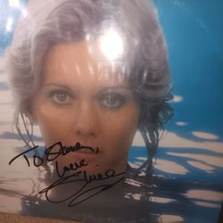 Olivia Newton John signed Vinyl
