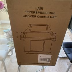 Air fryer and pressure cooker Comb In One 