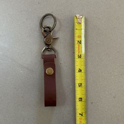 Leather Keychain