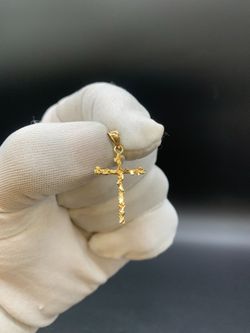 1.25" NUGGET CROSS PENDANT #21007