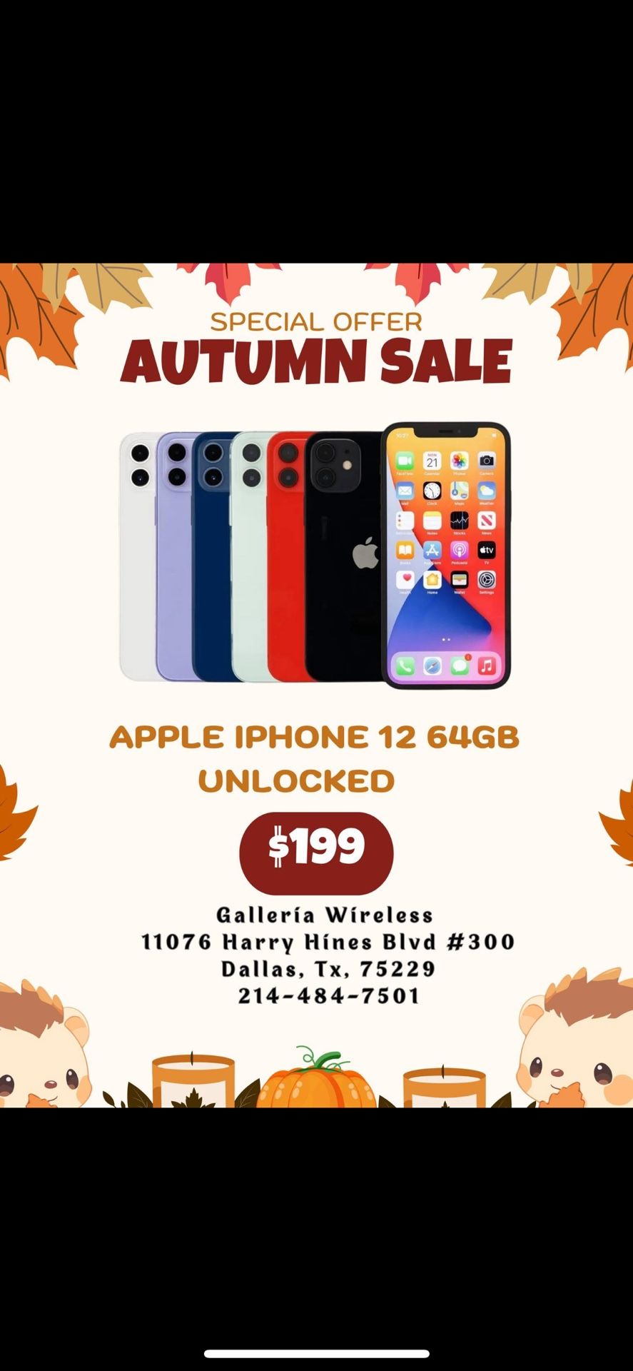 iPhone 12 64 Gb Unlocked