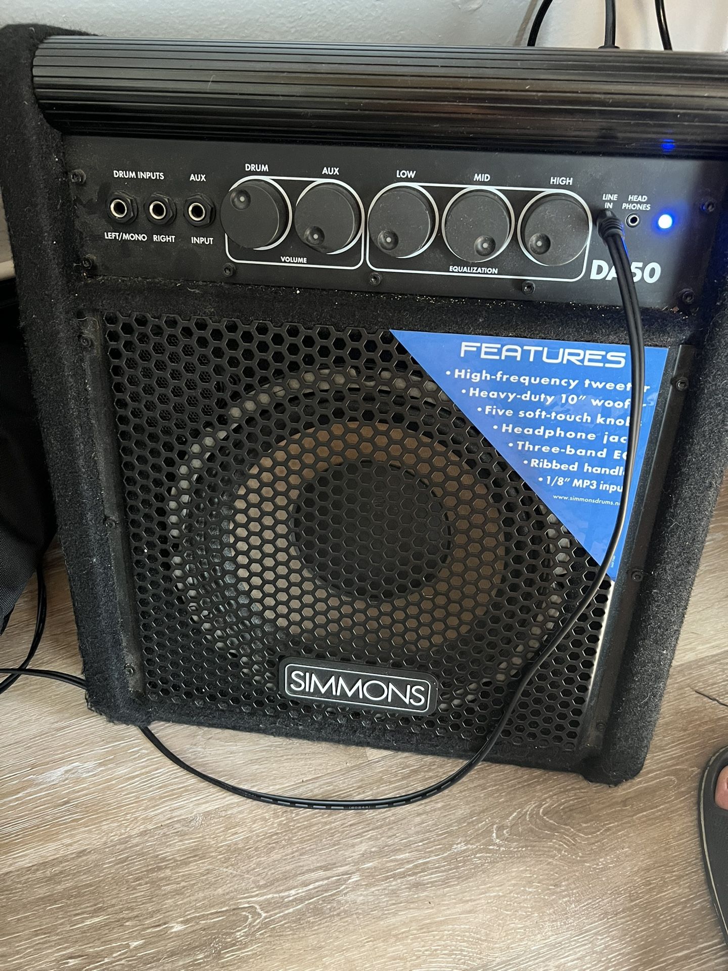 Simmons Drums Speaker