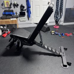 Flat/Incline/Decline Rep Fitness Bench
