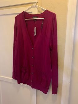 Forever21 Womens Size 1X Sweater Fushia Pink