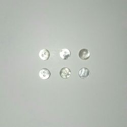 Mother of Pearl BUTTONS Round Shell Sewing 8mm