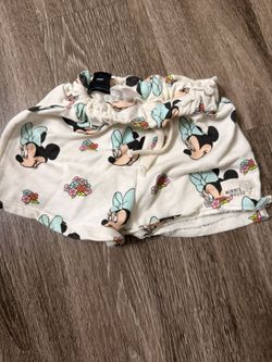 Zara Minnie Mouse Shorts Size 5-6T