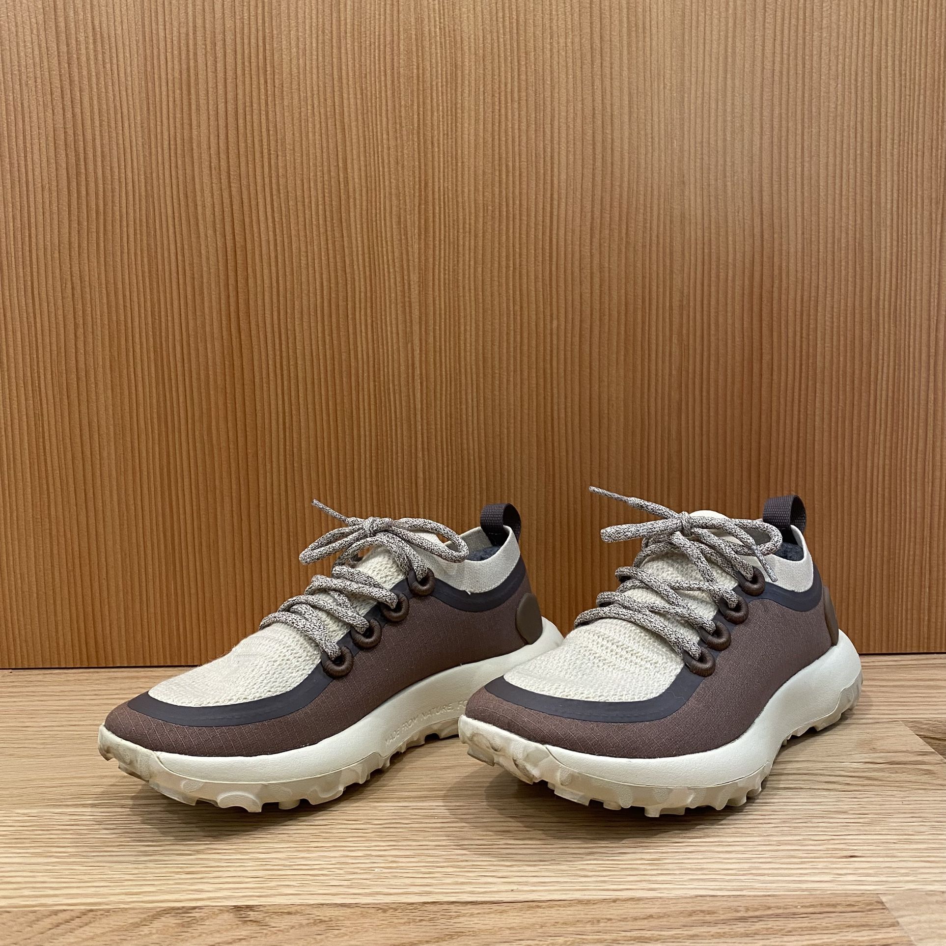 Allbirds Women's Trail Runners SWT - Hazy Cocoa/Dark Cocoa (Stony Cream Sole) 6.5 Retail $155