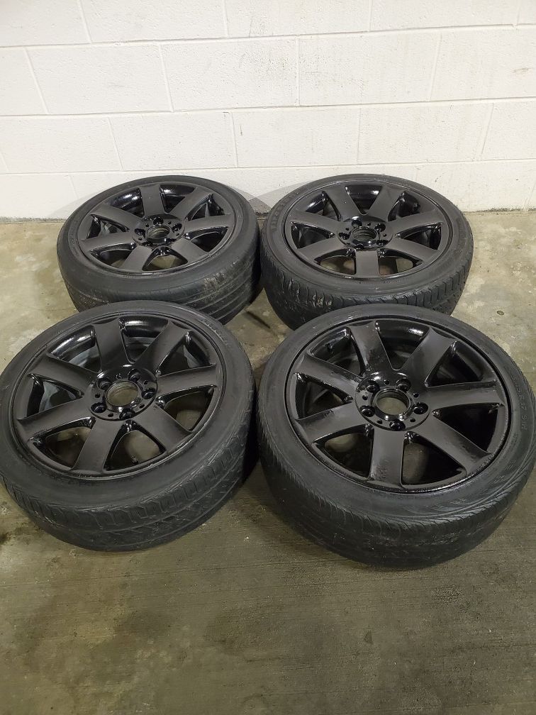 4 17 in 5x120 bmw wheels rims and tires