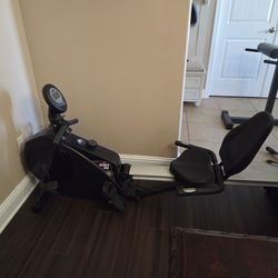 Recumbent bike and rower made by Stamina