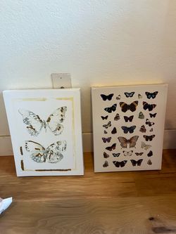 2 Canvas portrait decor