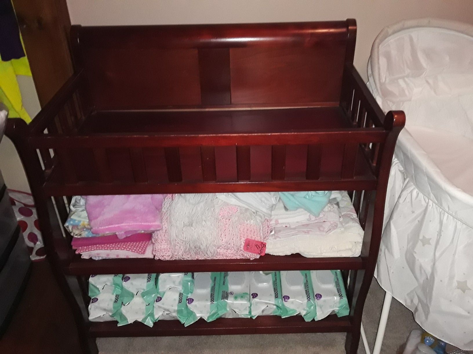 Baby changing table