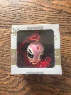Wrestler Wood Ornament