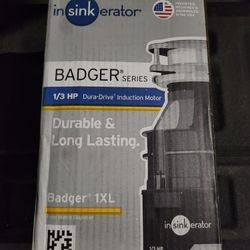 InSinkErator Badger 1XL Garbage Disposal - BRAND NEW