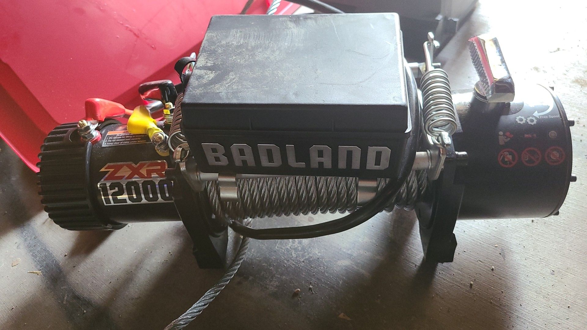 Badland ZXR 12000 lb. IP 66 Weather Resistant OffRoad Vehicle Electric