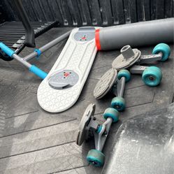 Morfboard 3-in-1 Kids Skateboard, Scooter And Balance Board 