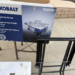 Kobalt Tile Saw