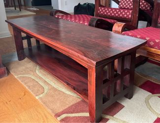Solid Wood Coffee Table – Made in India