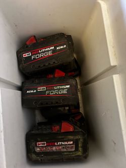 Milwaukee batteries