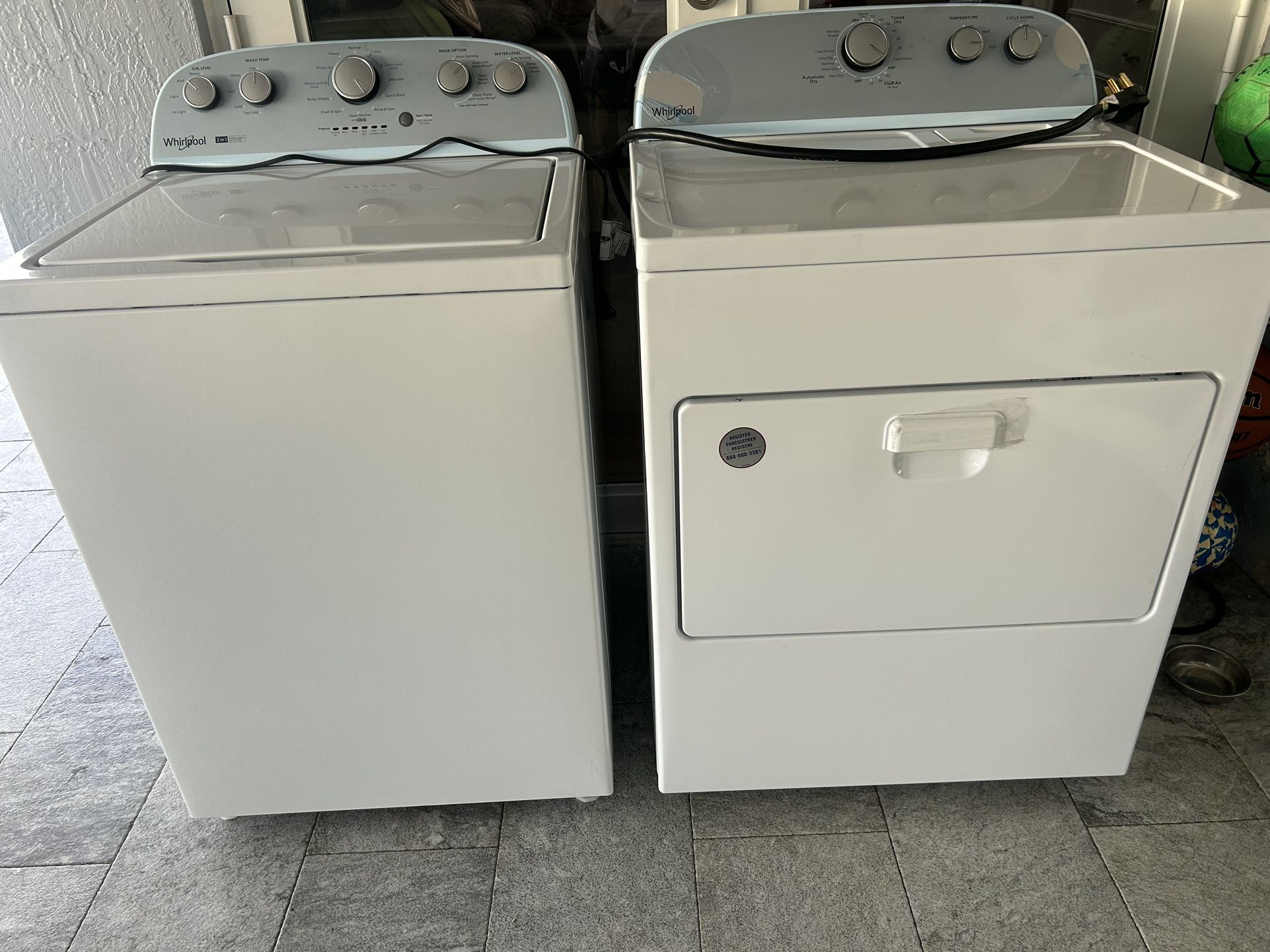 Set Washer And Dryer