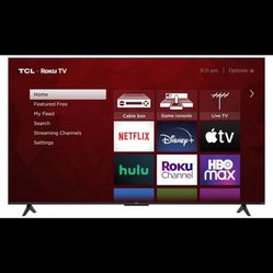 50” Inch TCL 4K UHD TV