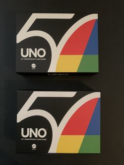 Uno 50th Anniversary Card Game