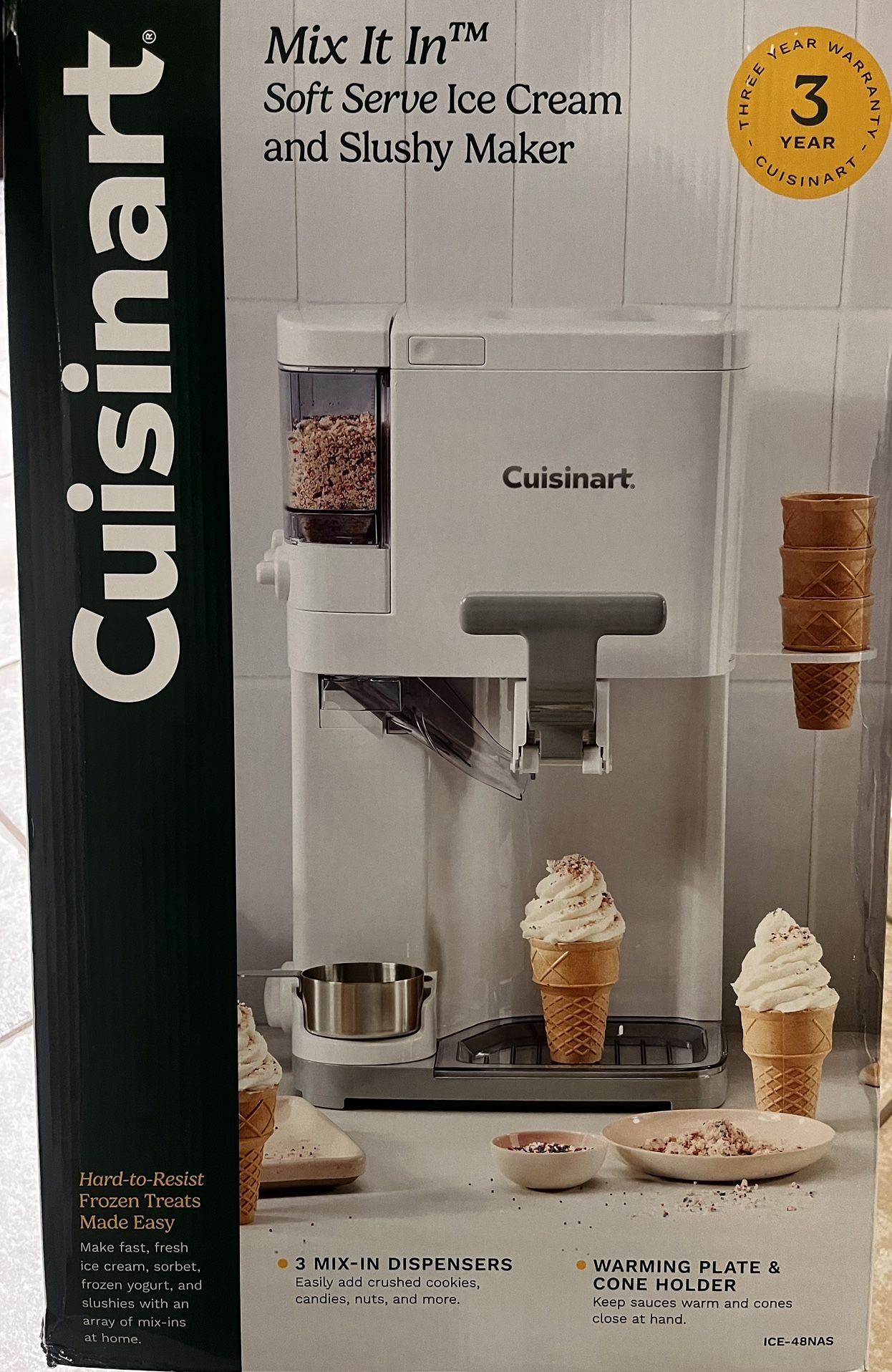 Cuisinart Mix It In Soft Serve and Slushy Maker