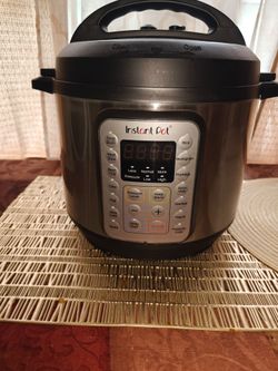 Instant Pot 6Qt DUO 7-in-1 Multi-Cooker, Pressure Cook, Slow Cook, & more, Stainless Steel