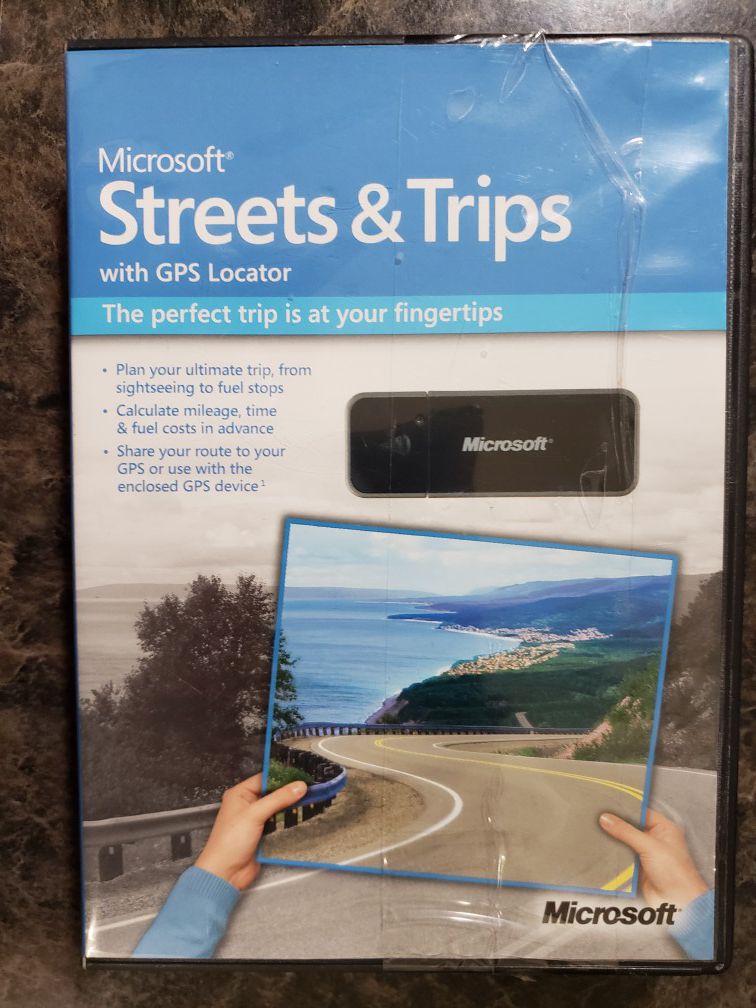 Microsoft Streets & Trips with GPS Locator 2011