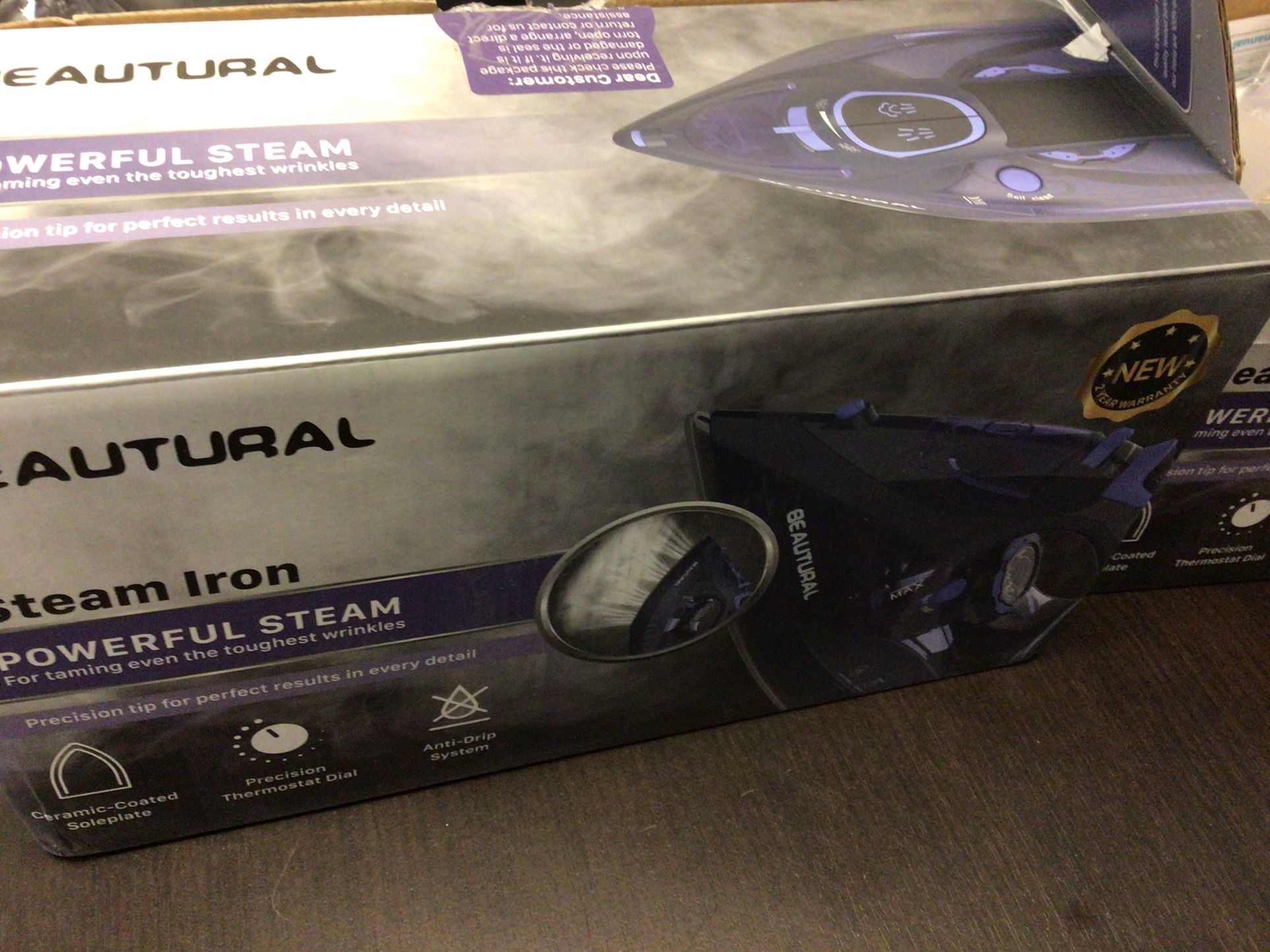 BEAUTURAL POWERFUL STEAM IRON 