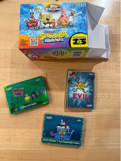 SpongeBob Topps cards
