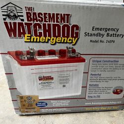 Basement Watchdog battery