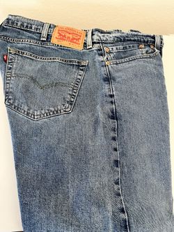 Levi's 505 Regular Fit Jeans Straight Leg 40x30