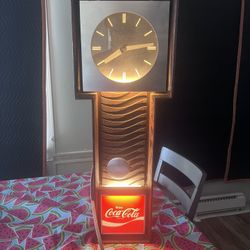 Vintage 1970’s Coca-Cola Lighted Wall Clock