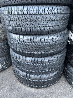 Vendo 255/75/r17 ala 4 llantas Goodyear por $220
