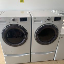 WASHER AND DRYER SET KENMORE 