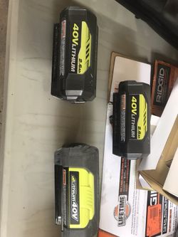 40v battery’s