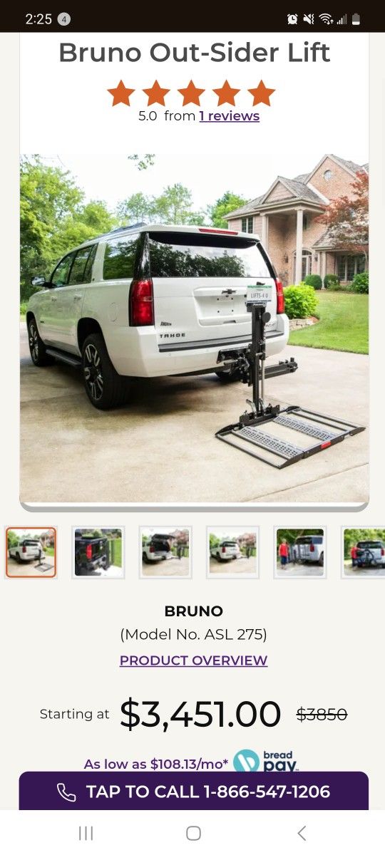 Bruno Outsider Lift