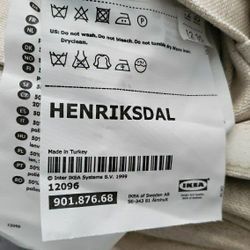 3 Ikea Henriksdal Chair Covers New